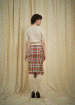 Tartan Plaid Hobble Skirt