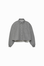 Sweat Snap Button-up Shirt