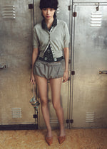 Knitted Polo Cardigan 