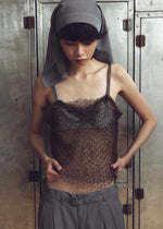 Dots Embroidery Tulle Camisole 