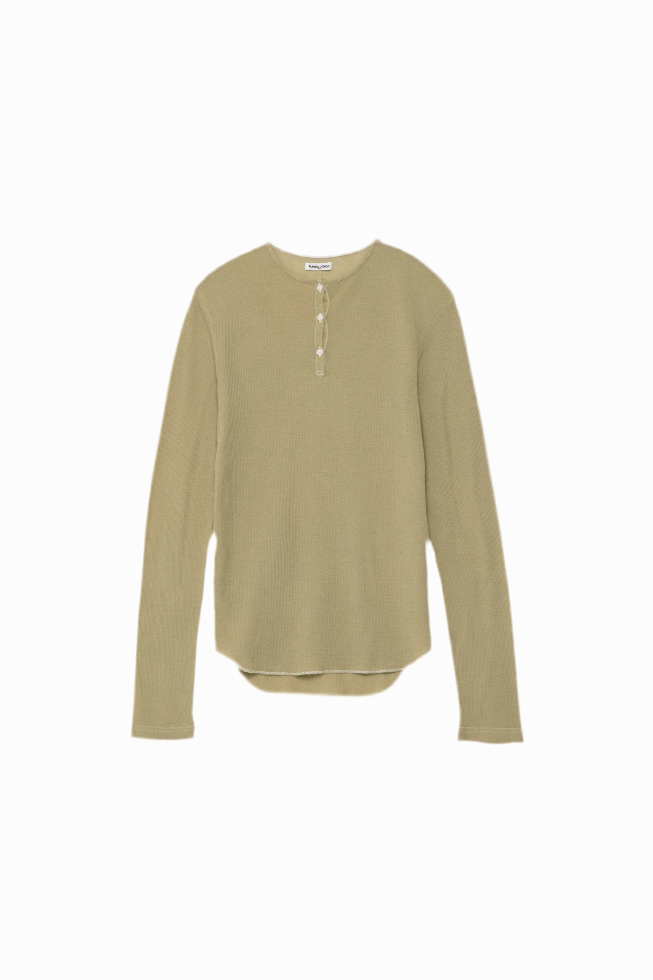 fumika uchida NYLON HENLEY NECK KNIT TOPICS | BIOTOP