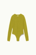 Cashmere Crew-neck Bodysuit