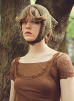 Shetland Hand Knitted Kerchief