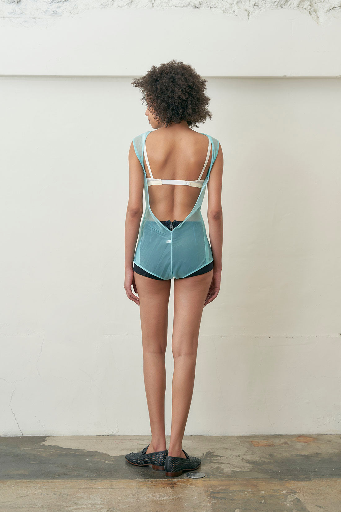 Open Back Sleeveless Bodysuit