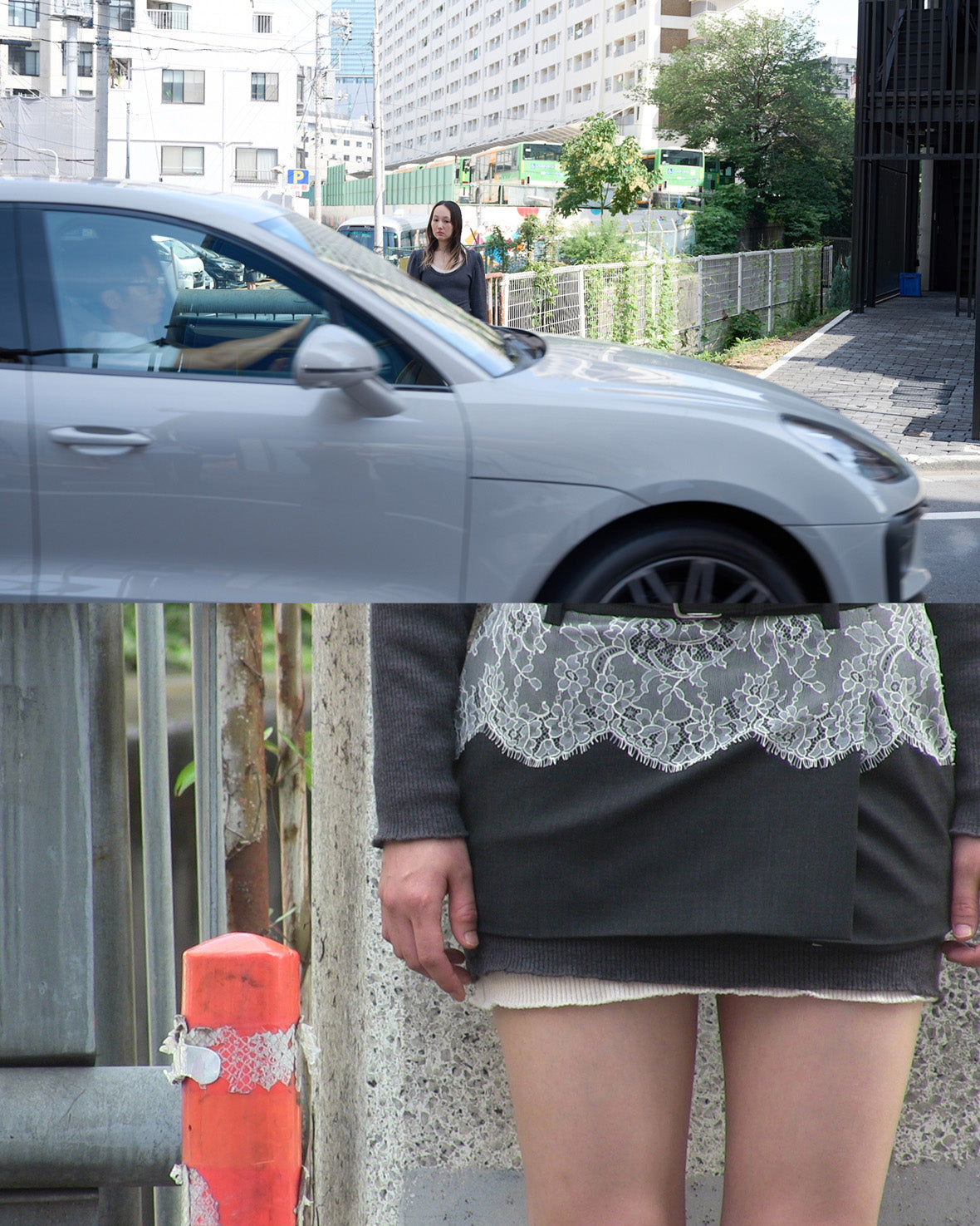 FUMIKA UCHIDA ミニスカート FUMIKA UCHIDA： NYLON WAIST POCKET MINI SKIRT - RED - ORANN