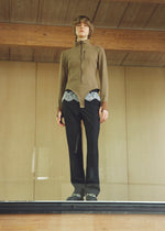 Suiting Lace Waist Pants