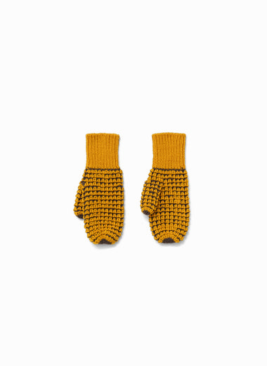 Hand Popcorn Stitch Mittens