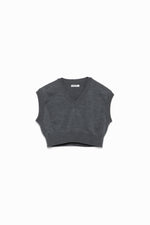 Knitted V-neck Vest