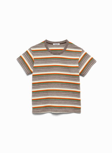 Grandrelle Multi Stripe Crew-neck T-shirt