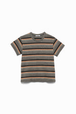 Grandrelle Multi Stripe Crew-neck T-shirt