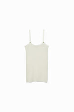 Gauze Drop-needle Ribbed Cami Sweater