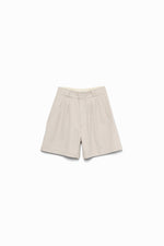 Twill Uniform Two-Tuck Shorts 