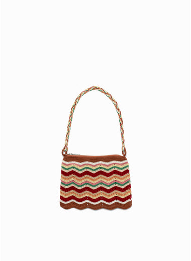 Crochet Chevron Purse