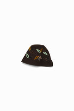 Applique Embroidered Felt Hat
