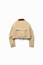 Poplin Short Jacket