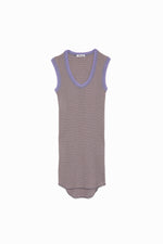 Needle Drawing Border U-neck Tank