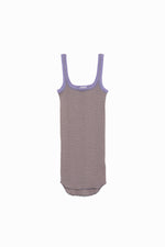 Needle Drawing Border Straight-neck Tank