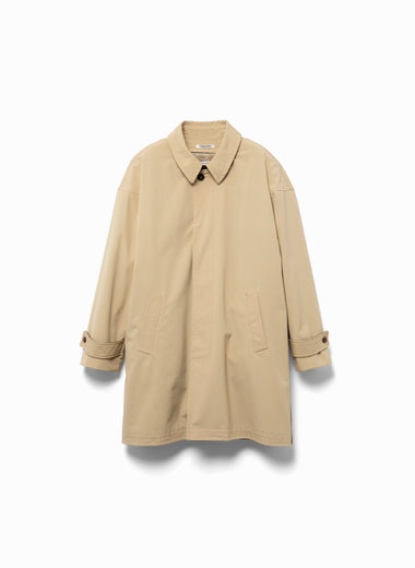 Poplin Soutien Collar Coat _Removal Boa Liner