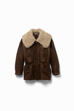 Sheep Leather Blouson Long