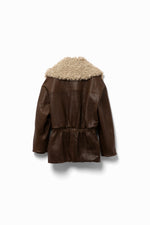 Sheep Leather Blouson Long