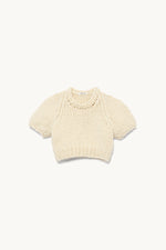 Hand Knitted Short Sleeve Sweater