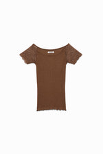 Rib Off-shoulder Underwear