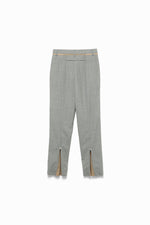 Zipped Hem Slacks