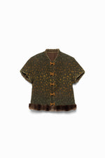 Boucle Jacquard Reversible Lounge Top