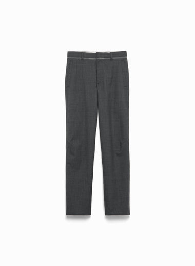 Zipped Hem Slacks