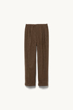 Splashed Pattern Wide Tapered Pants