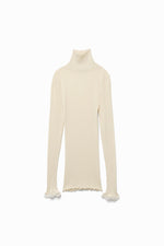 Rib TTL-neck Long Sleeve Underwear