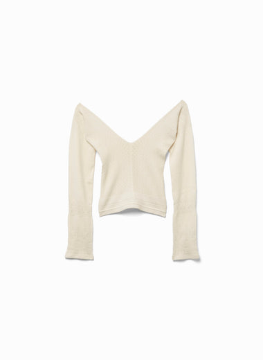 Silk Lace Knitting Tights Top