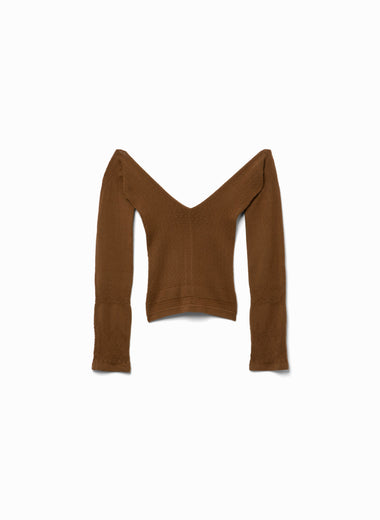Silk Lace Knitting Tights Top