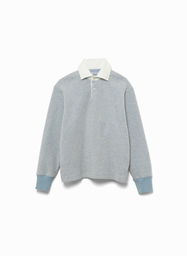 Wool French Terry Rugby Shirt