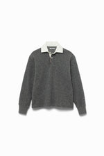 Wool French Terry Rugby Shirt