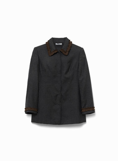 Silk Shaggy Jacket