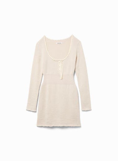 Rib Stitch Henley-neck Underwear