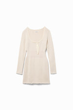 Rib Stitch Henley-neck Underwear