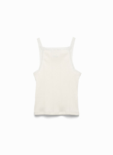 Eyelet Rib Stitch Camisole