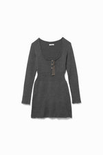 Rib Stitch Henley-neck Underwear