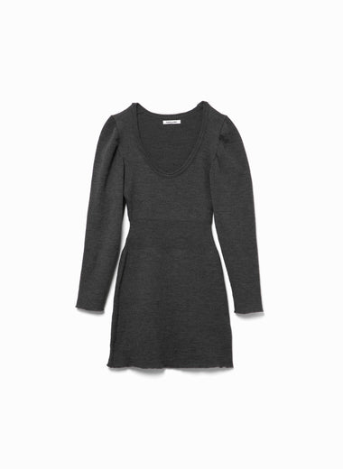 Rib Stitch U-neck Underwear