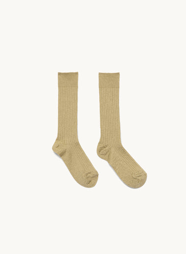 Mohair Ribbed Socks