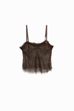 Dots Embroidery Tulle Camisole 