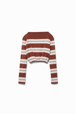 Cotton Jersey Cropped Top