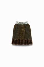 Boucle Jacquard Midi Skort