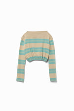 Cotton Jersey Cropped Top