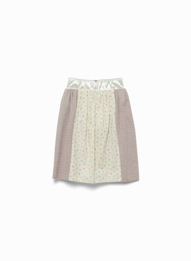 Double Napped Flannel Midi Skort