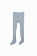 Wool French Terry Footed Pants