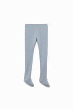 Wool French Terry Footed Pants