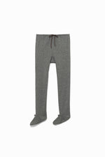 Wool French Terry Footed Pants